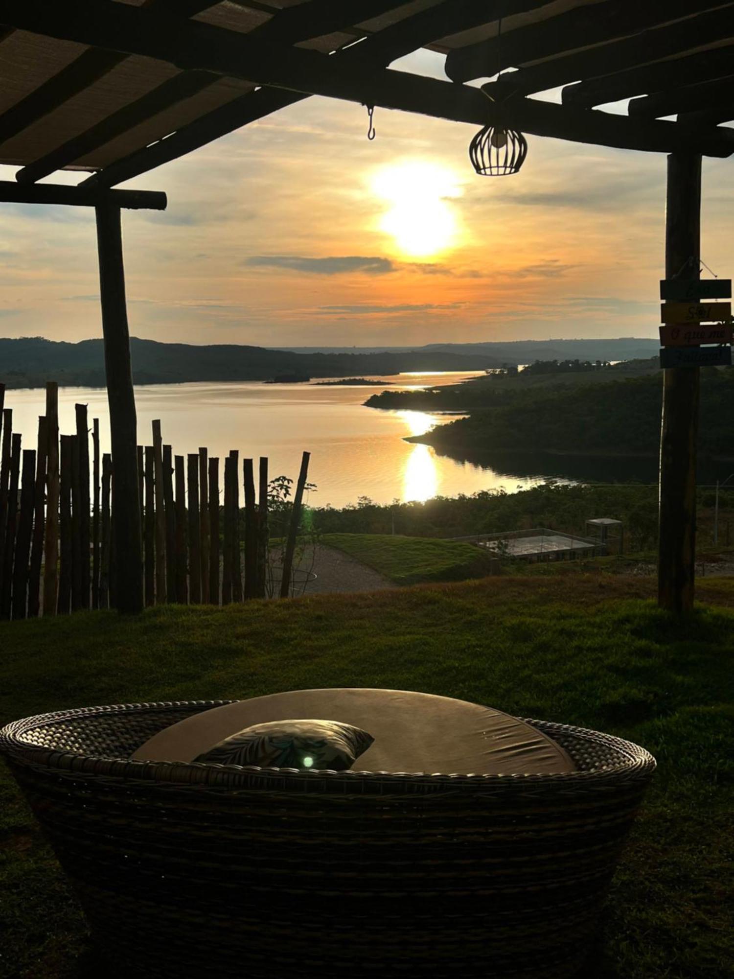 Chale Mirante, Piscina, Cachoeira, Lago E Vista Espetacular Alexania 외부 사진